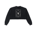Bone Collector Deer Skull Cropped Sweatshirt